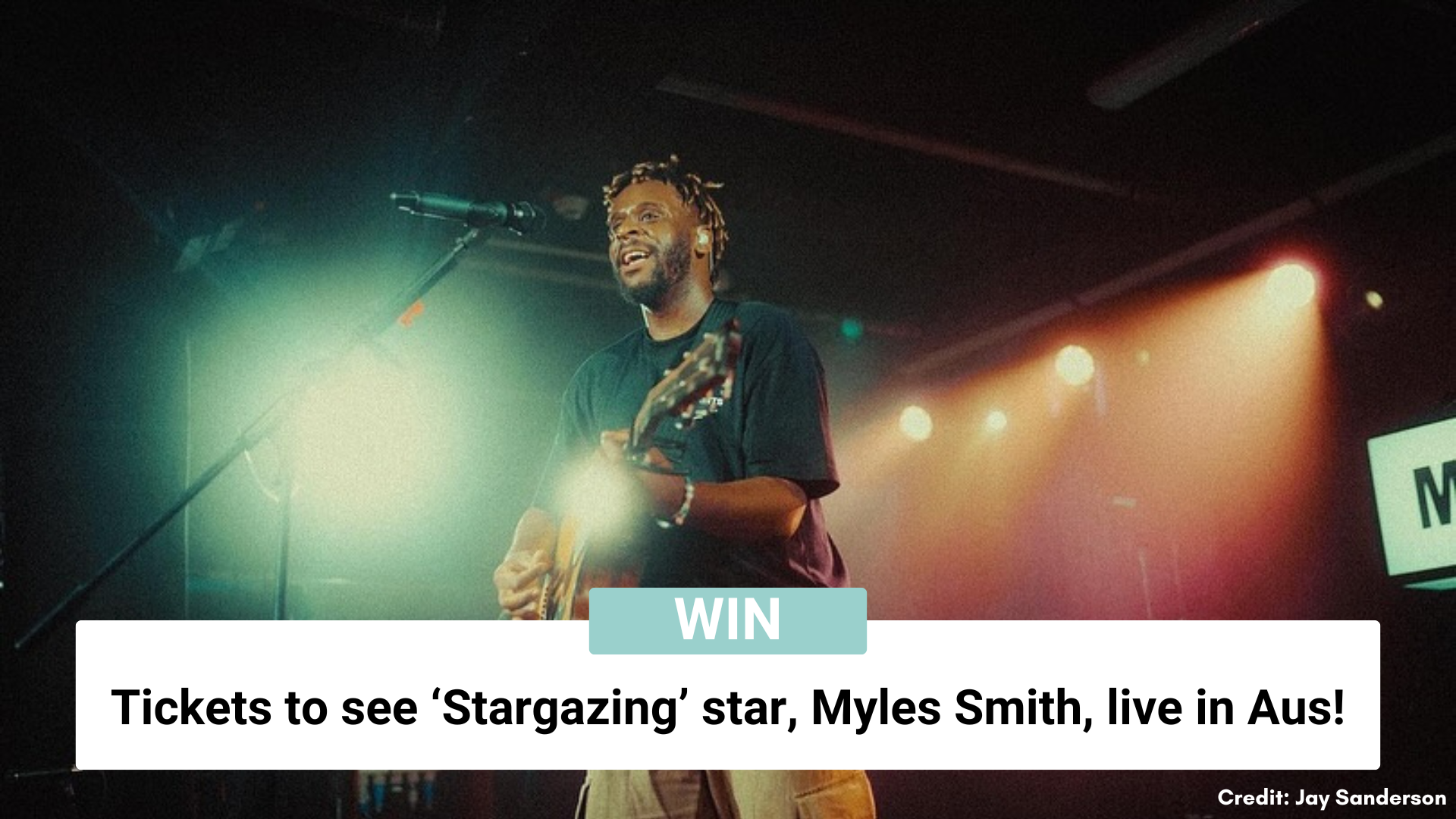 Win tickets to see Myles Smith! Frontier Touring